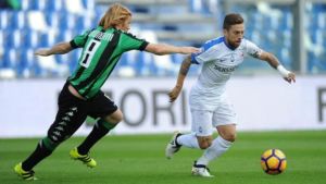 Sassuolo-Atalanta.Gómez e biondini