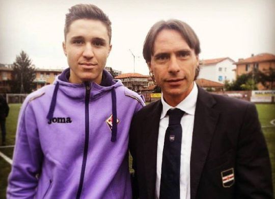 Federico Chiesa  il padre enrico