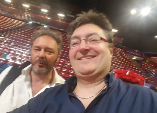 Con Vincenzo Di Schiavi, La Gazzetta dello sport. E' bolognese