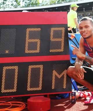 Andre De Grasse (foto Colombo - IAAF Diamond League)