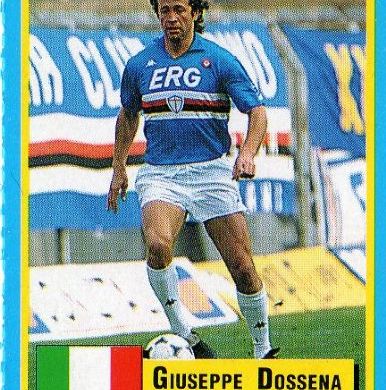 Giuseppe Dossena quando giocava per la Sampdoria (alchetron.com)