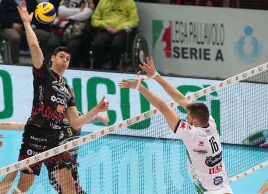 Perugia ha travolto Trento conquistando la finale (Legavolley/Zani)