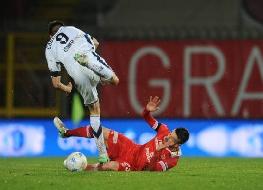 Un gol per tempo per il Perugia che batte il Brescia (immagini.quotidiani.net/lapresse)