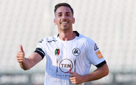 Foto LaPresse - Tano Pecoraro
19 06 2020 La Spezia - (Italia)
Sport Calcio
Spezia vs Empoli
Campionato di Calcio Serie BKT 2019/2020 - Stadio "Alberto Picco"
nella foto: ragusa

Photo LaPresse - Tano Pecoraro
19 June 2020 City La Spezia - (Italy)
Sport Soccer
Spezia vs Empoli
Italian Football Championship League BKT 2019/2020 - "Alberto Picco" Stadium
in the pic: ragusa